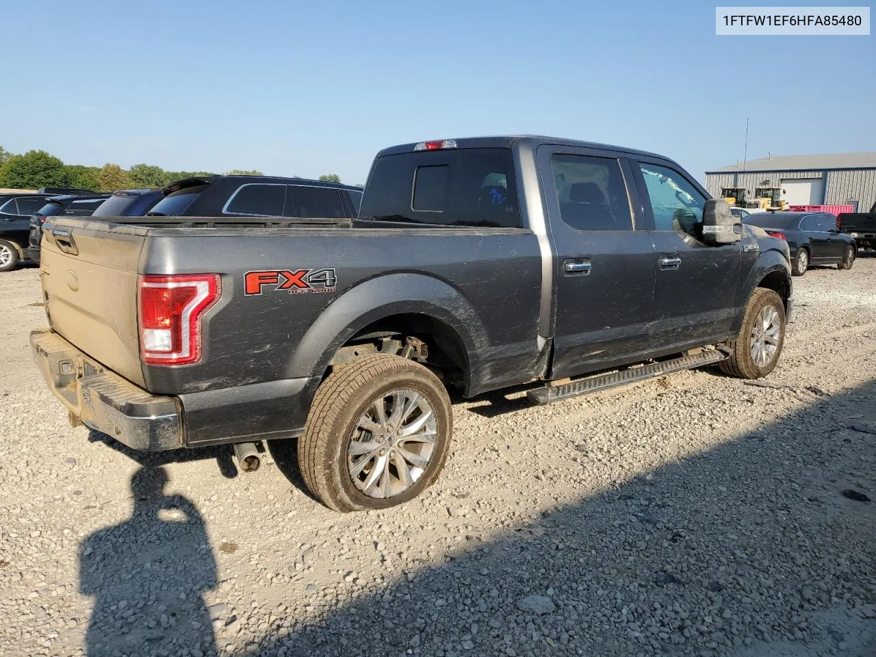 2017 Ford F150 Supercrew VIN: 1FTFW1EF6HFA85480 Lot: 71392334