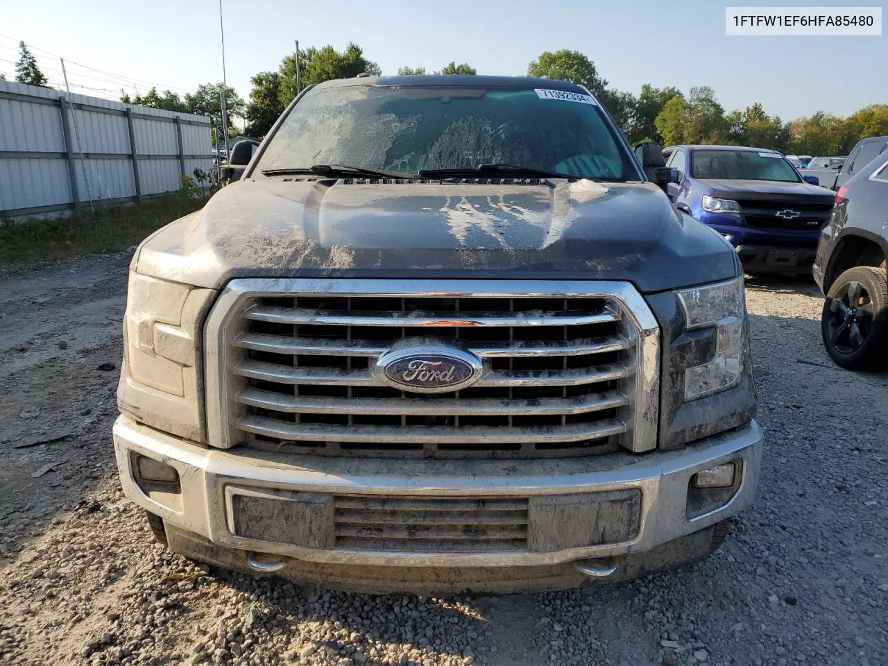 1FTFW1EF6HFA85480 2017 Ford F150 Supercrew