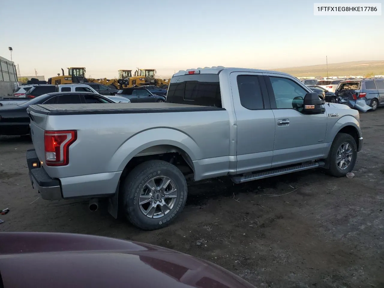 2017 Ford F150 Super Cab VIN: 1FTFX1EG8HKE17786 Lot: 71446264