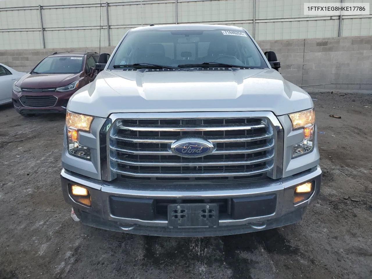 1FTFX1EG8HKE17786 2017 Ford F150 Super Cab