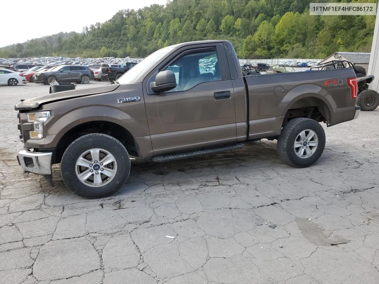 2017 Ford F150 VIN: 1FTMF1EF4HFC86172 Lot: 71530434