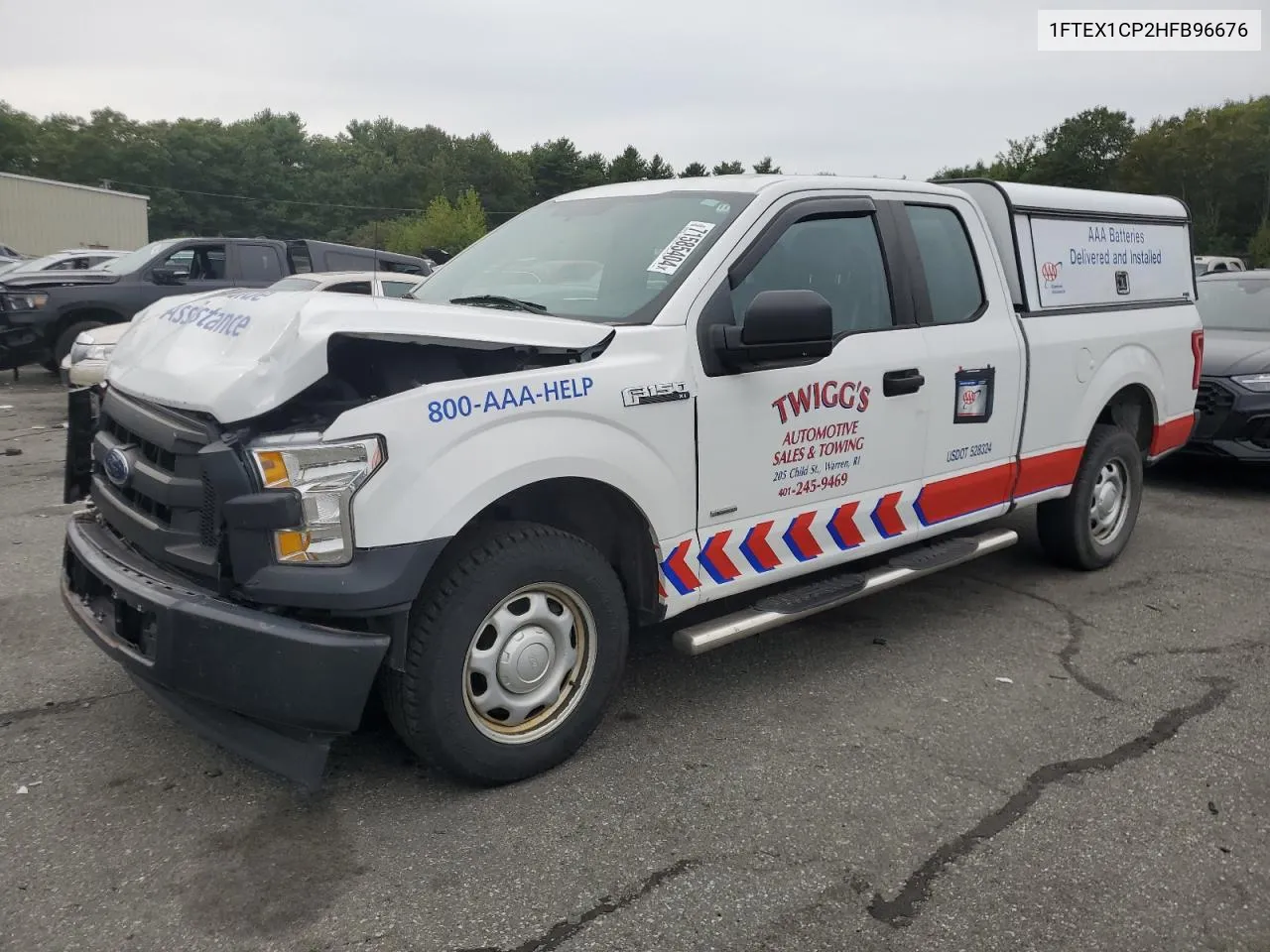 1FTEX1CP2HFB96676 2017 Ford F150 Super Cab