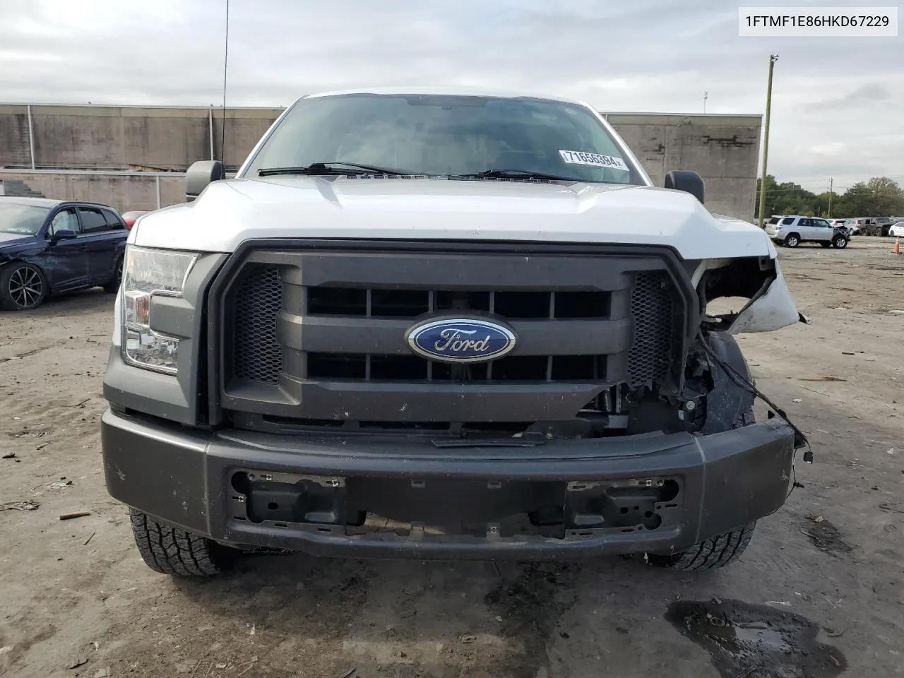 2017 Ford F150 VIN: 1FTMF1E86HKD67229 Lot: 71656394