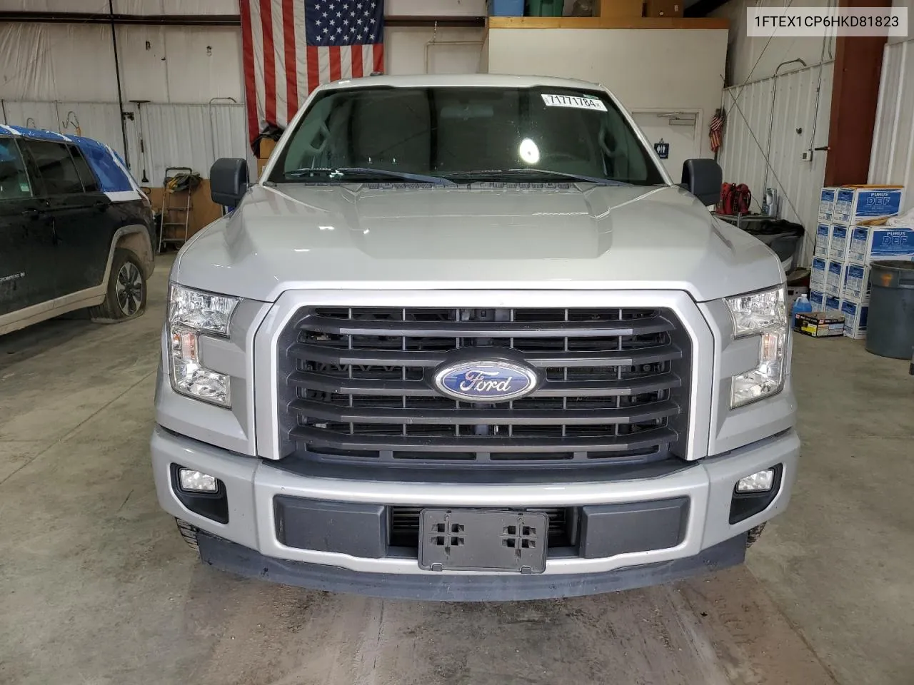 1FTEX1CP6HKD81823 2017 Ford F150 Super Cab