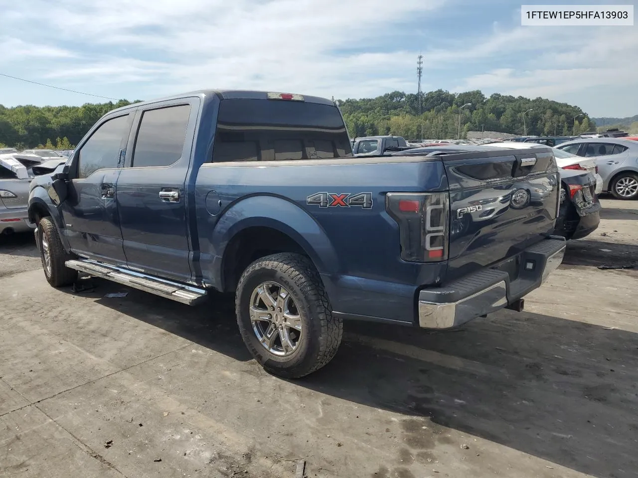 2017 Ford F150 Supercrew VIN: 1FTEW1EP5HFA13903 Lot: 71799654