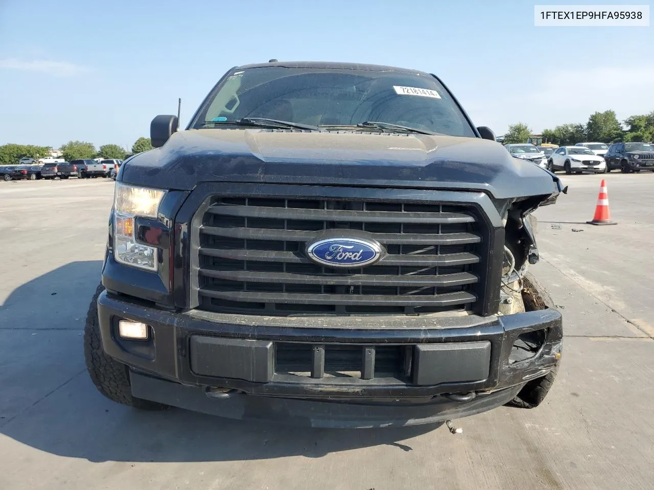 1FTEX1EP9HFA95938 2017 Ford F150 Super Cab