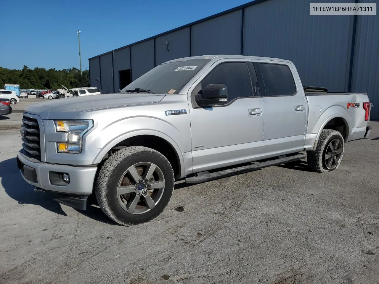 2017 Ford F150 Supercrew VIN: 1FTEW1EP6HFA71311 Lot: 72239064