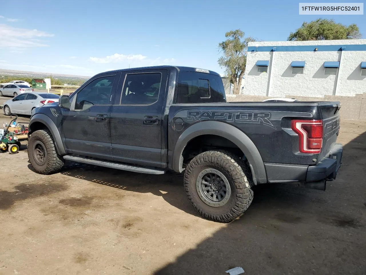 1FTFW1RG5HFC52401 2017 Ford F150 Raptor