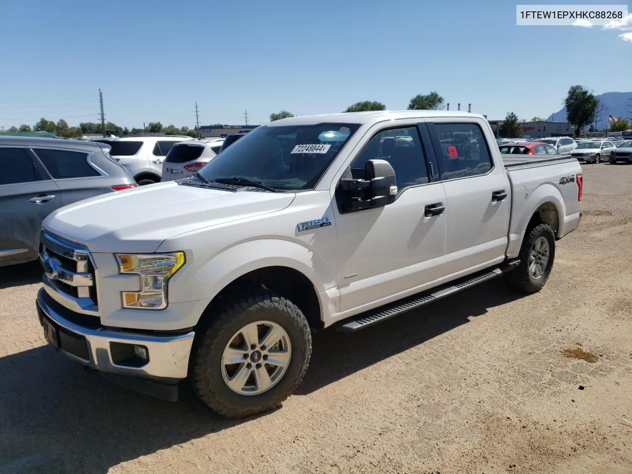 2017 Ford F150 Supercrew VIN: 1FTEW1EPXHKC88268 Lot: 72248044