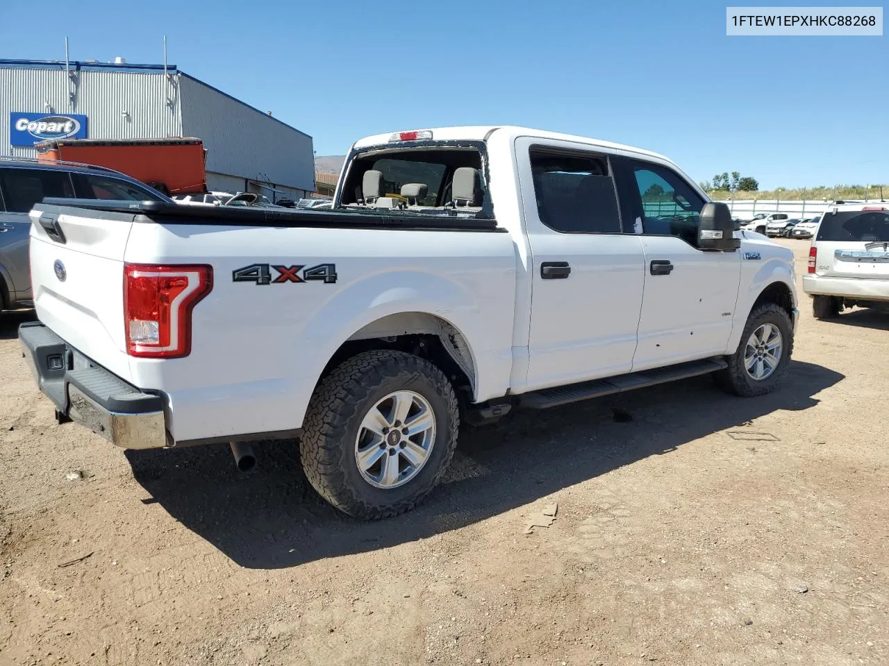 2017 Ford F150 Supercrew VIN: 1FTEW1EPXHKC88268 Lot: 72248044