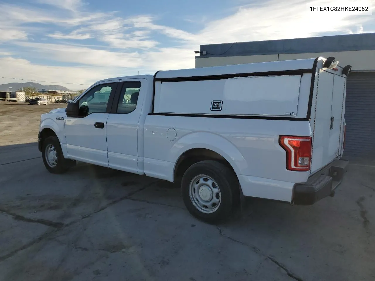 2017 Ford F150 Super Cab VIN: 1FTEX1C82HKE24062 Lot: 72342964