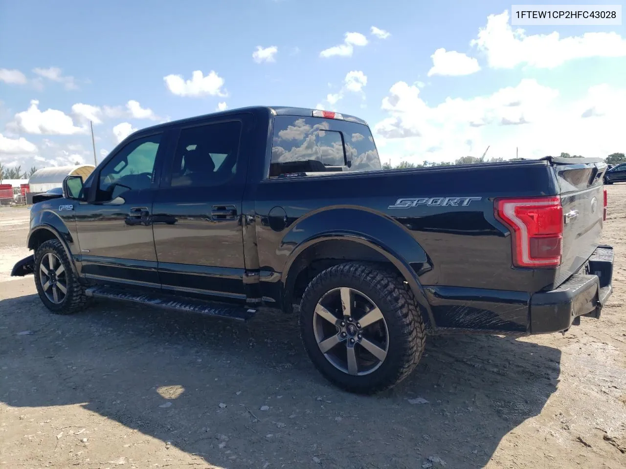 2017 Ford F150 Supercrew VIN: 1FTEW1CP2HFC43028 Lot: 72343894