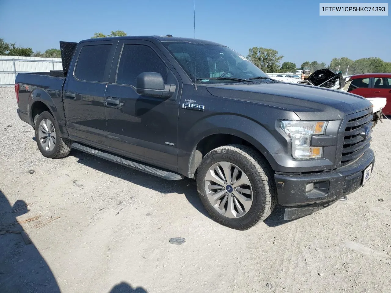 2017 Ford F150 Supercrew VIN: 1FTEW1CP5HKC74393 Lot: 72346514