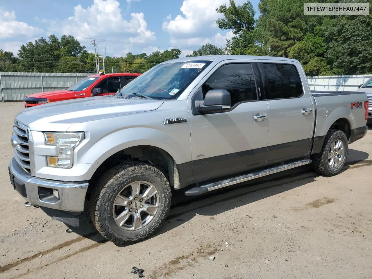 2017 Ford F150 Supercrew VIN: 1FTEW1EP8HFA07447 Lot: 72383484