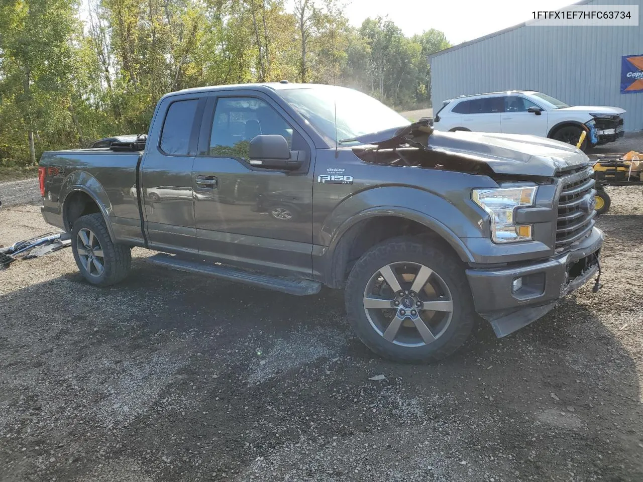 2017 Ford F150 Super Cab VIN: 1FTFX1EF7HFC63734 Lot: 72545044