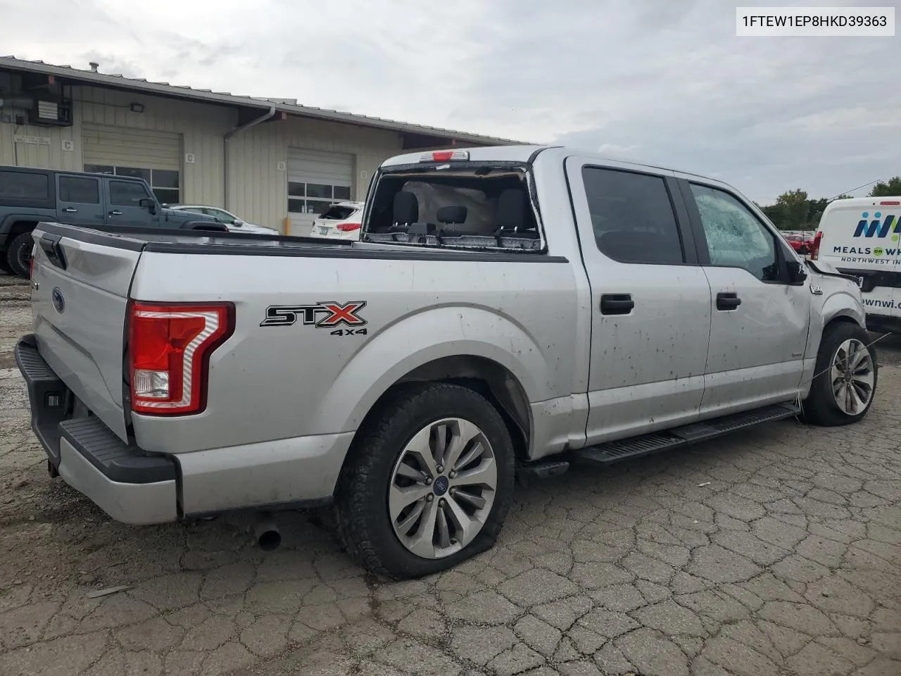 2017 Ford F150 Supercrew VIN: 1FTEW1EP8HKD39363 Lot: 72638484