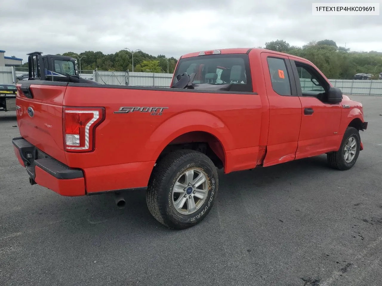 1FTEX1EP4HKC09691 2017 Ford F150 Super Cab