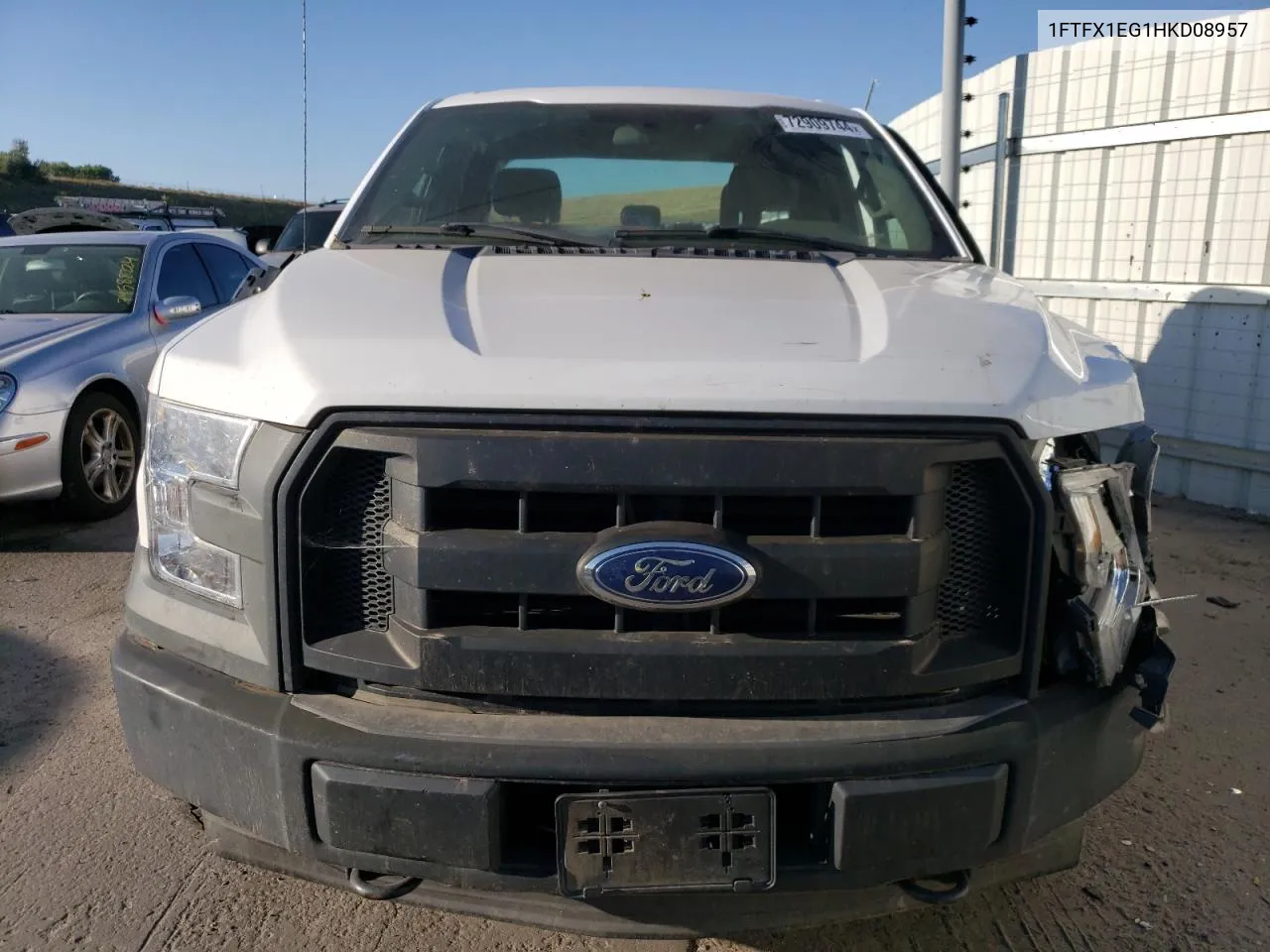 2017 Ford F150 Super Cab VIN: 1FTFX1EG1HKD08957 Lot: 72909744