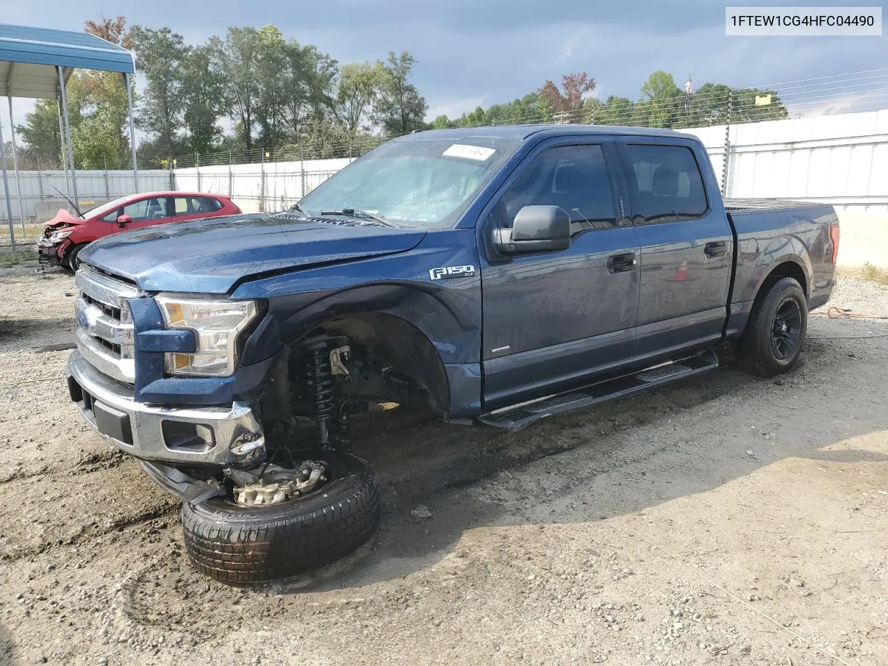 2017 Ford F150 Supercrew VIN: 1FTEW1CG4HFC04490 Lot: 72916964