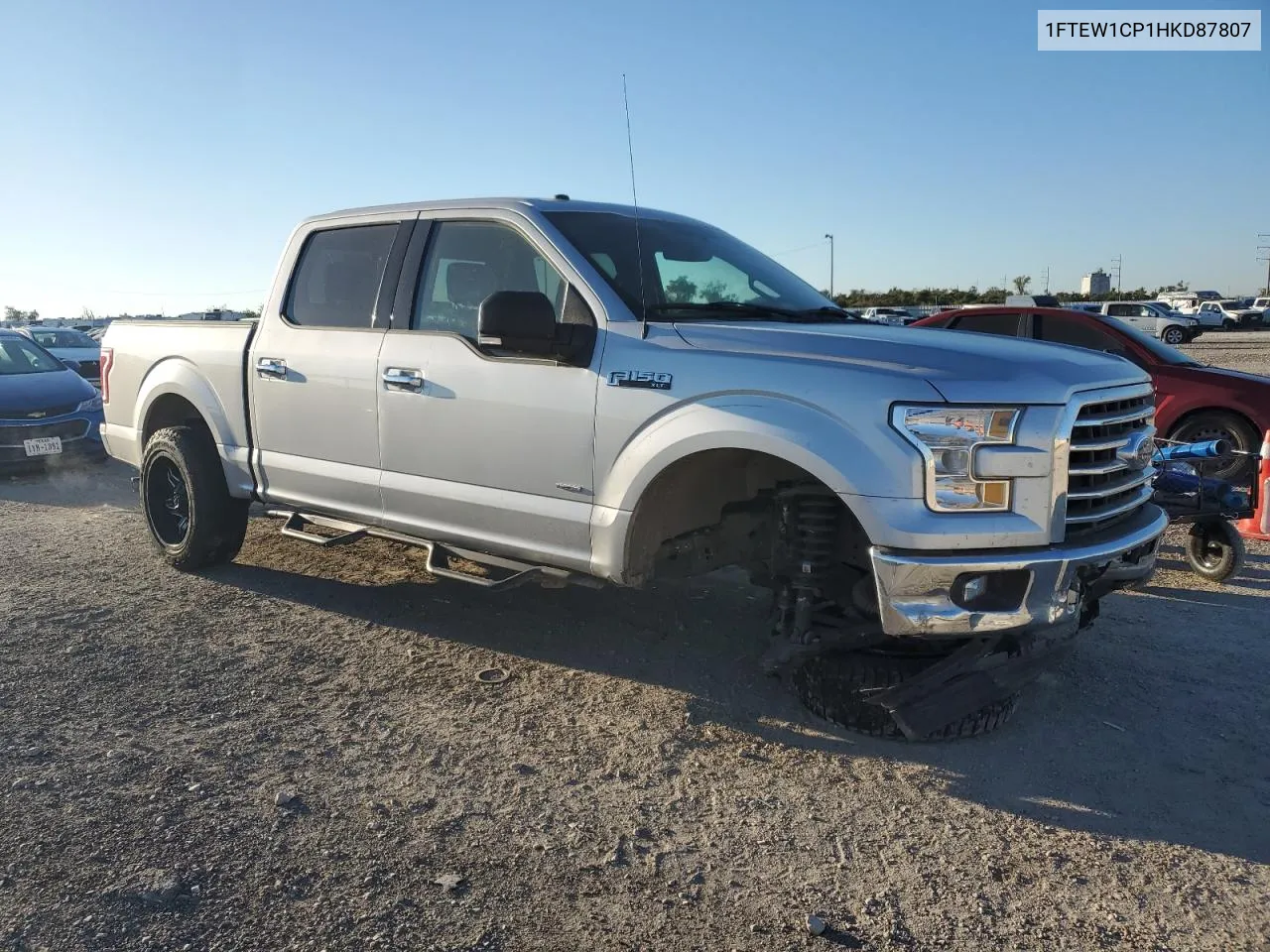 2017 Ford F150 Supercrew VIN: 1FTEW1CP1HKD87807 Lot: 72968074