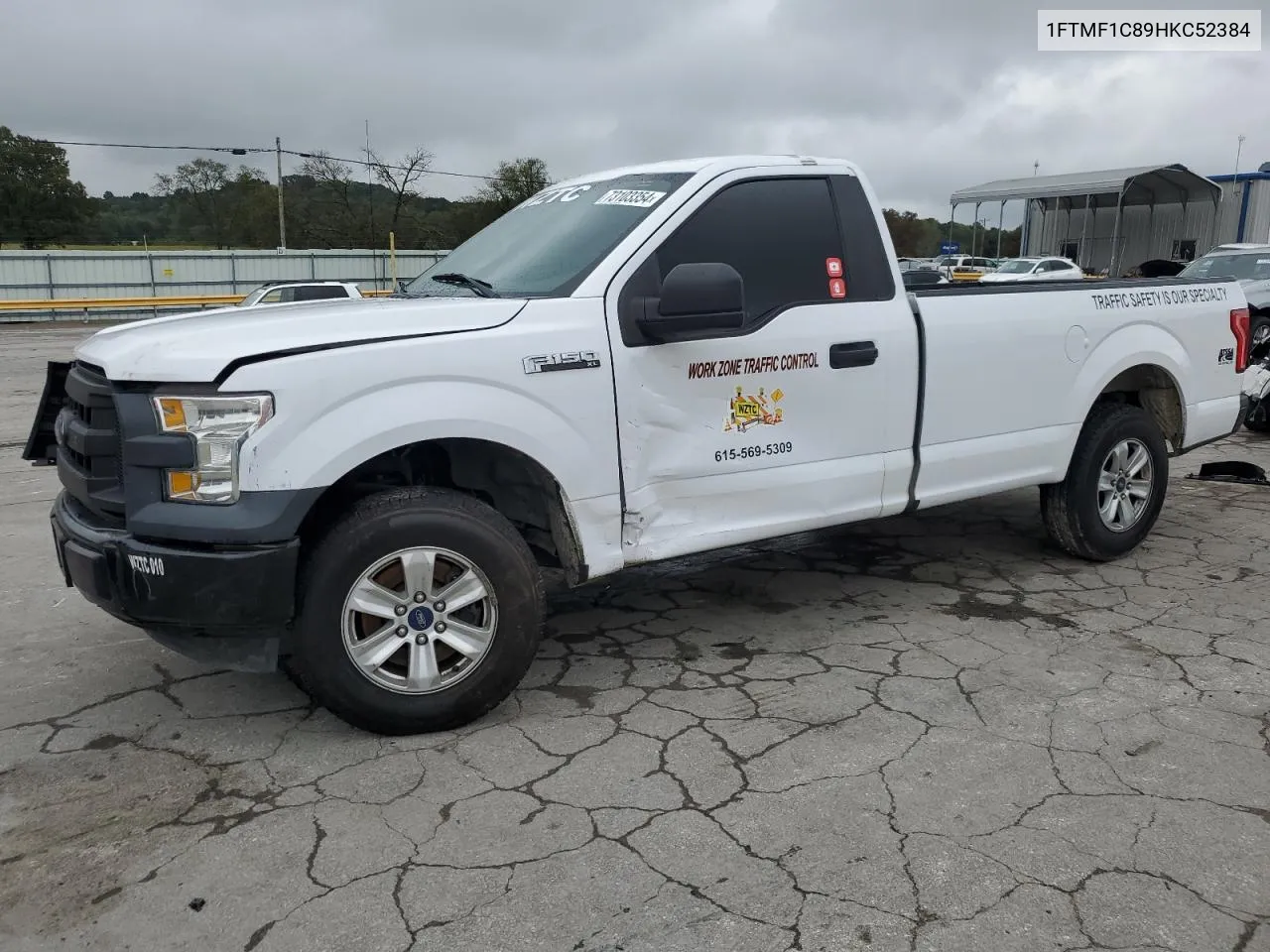 2017 Ford F150 VIN: 1FTMF1C89HKC52384 Lot: 73103354