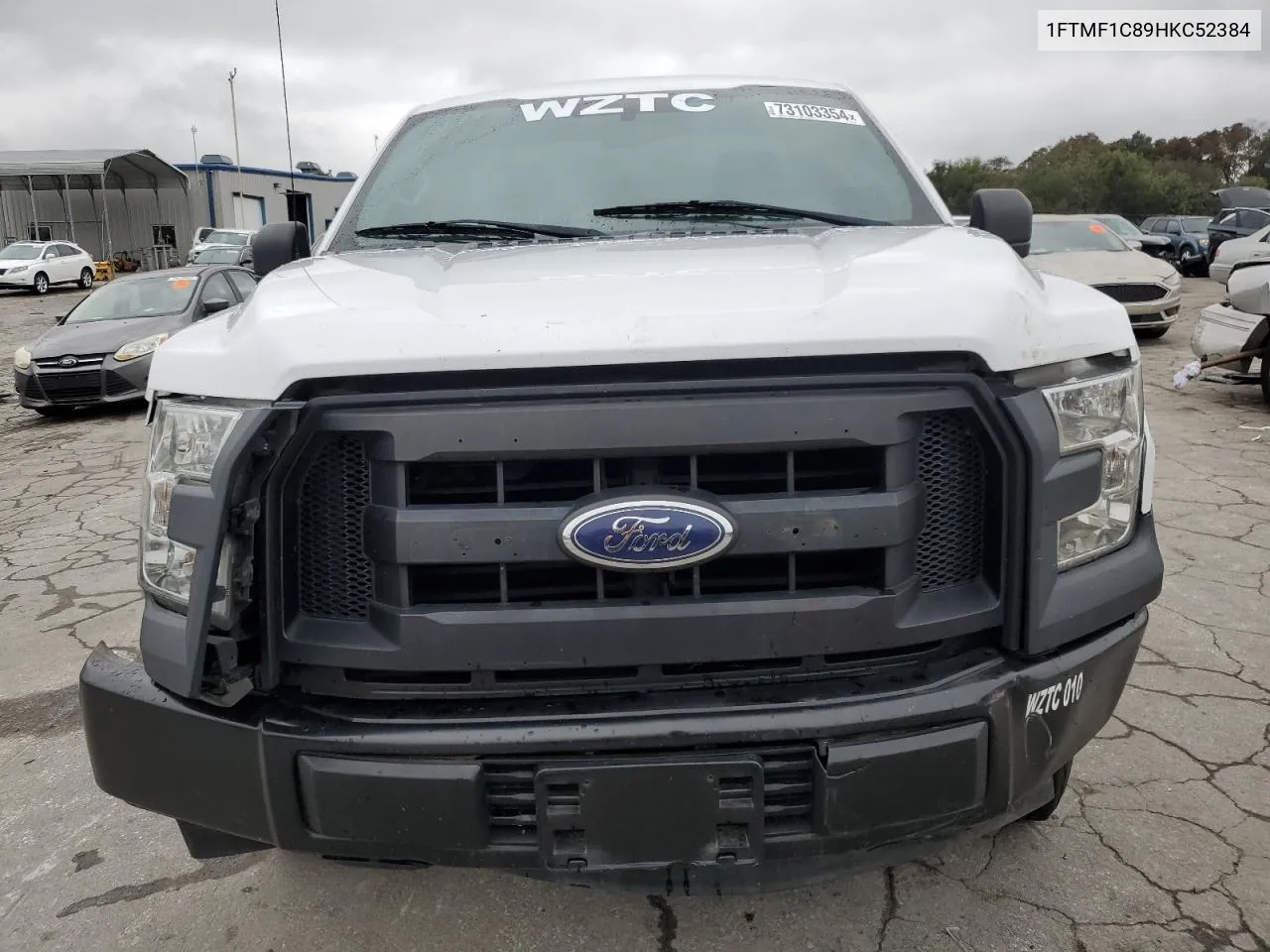 2017 Ford F150 VIN: 1FTMF1C89HKC52384 Lot: 73103354