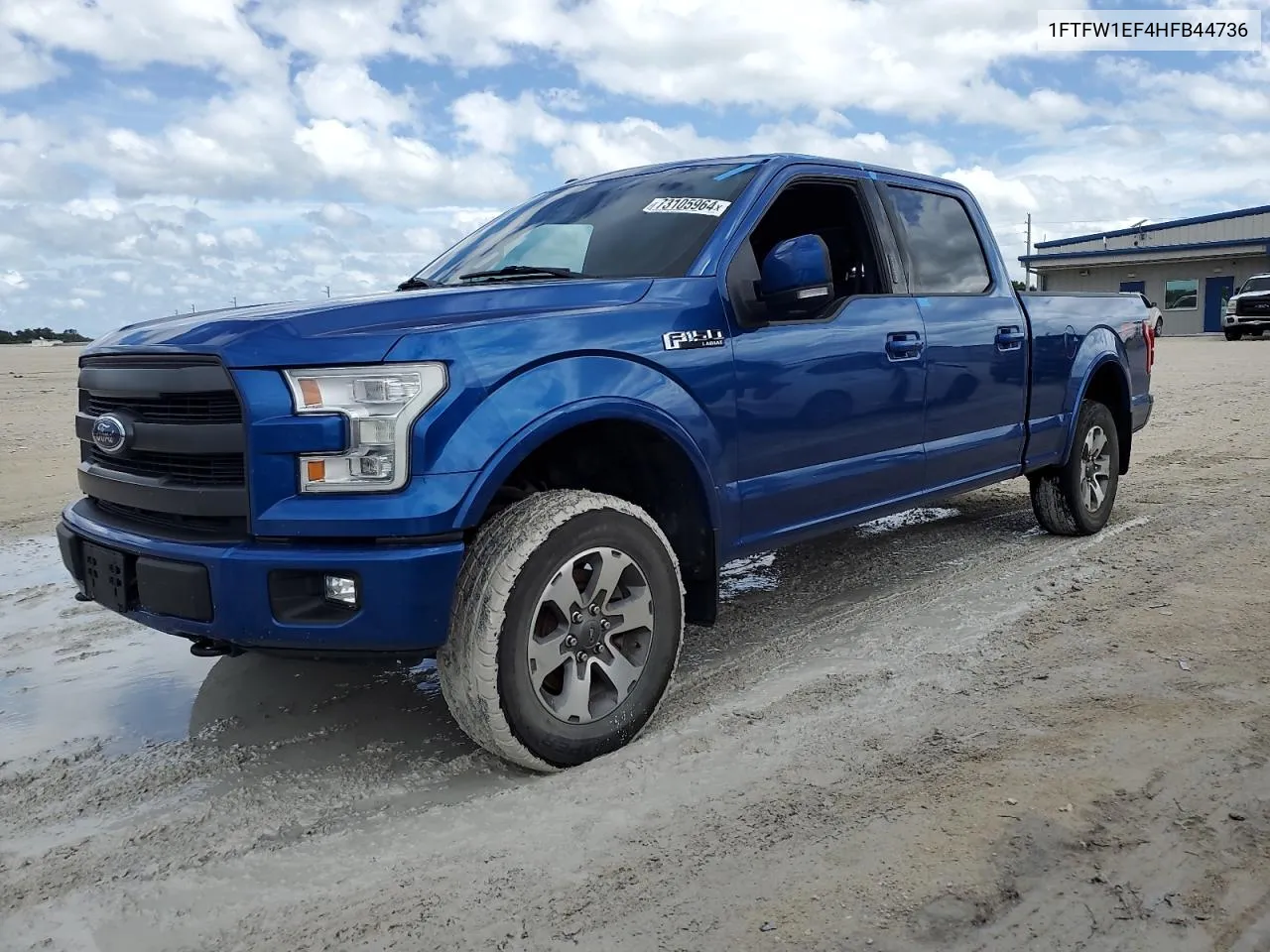 2017 Ford F150 Supercrew VIN: 1FTFW1EF4HFB44736 Lot: 73105964