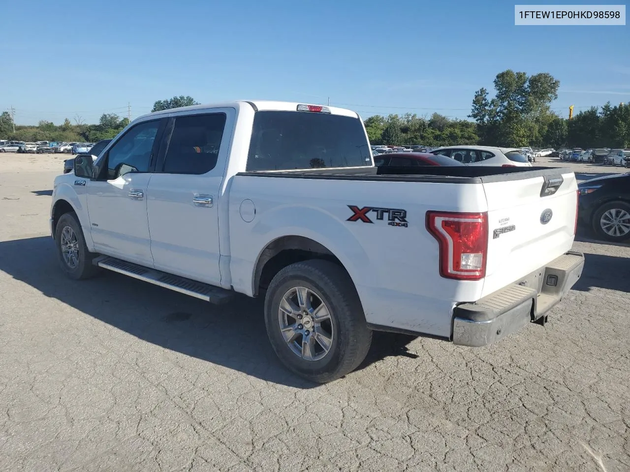 2017 Ford F150 Supercrew VIN: 1FTEW1EP0HKD98598 Lot: 73134714