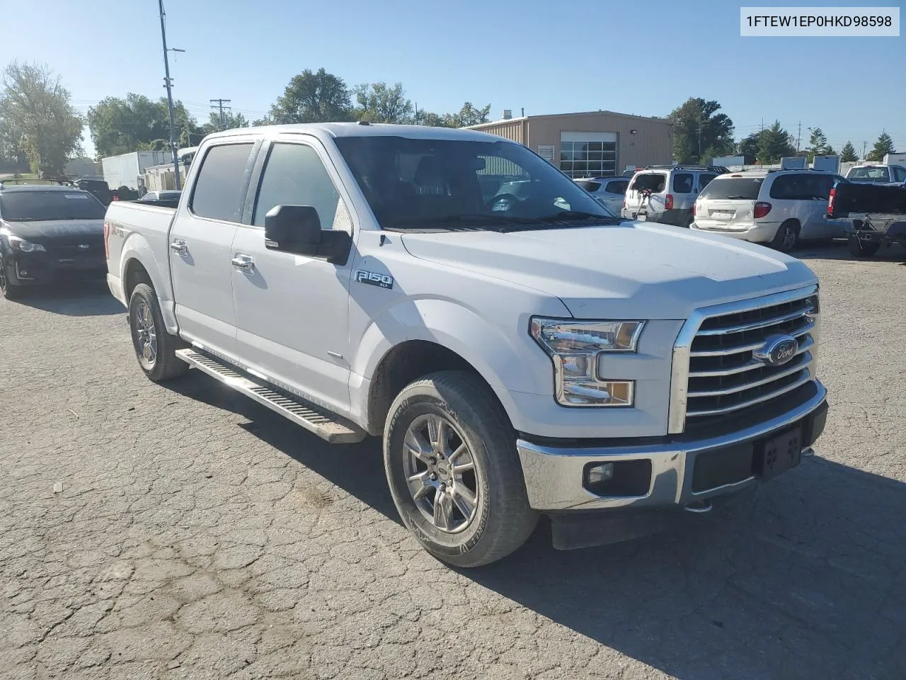 2017 Ford F150 Supercrew VIN: 1FTEW1EP0HKD98598 Lot: 73134714