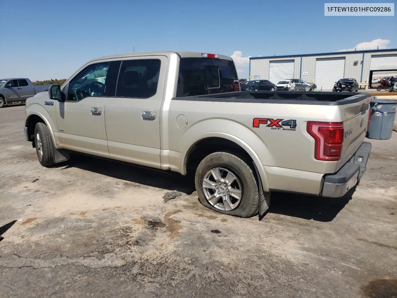 2017 Ford F150 Supercrew VIN: 1FTEW1EG1HFC09286 Lot: 73155614