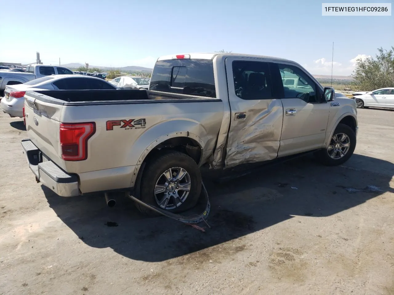 2017 Ford F150 Supercrew VIN: 1FTEW1EG1HFC09286 Lot: 73155614