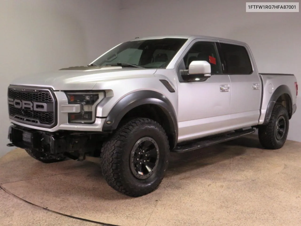 2017 Ford F150 Raptor VIN: 1FTFW1RG7HFA87001 Lot: 73157614