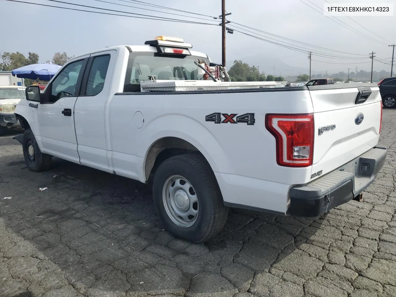 2017 Ford F150 Super Cab VIN: 1FTEX1E8XHKC14323 Lot: 73232834