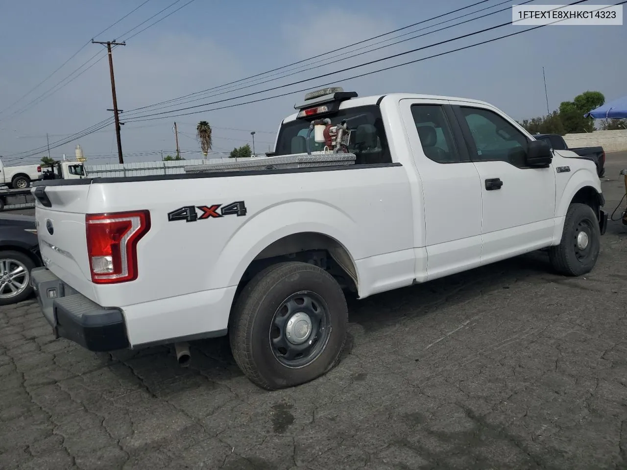 1FTEX1E8XHKC14323 2017 Ford F150 Super Cab