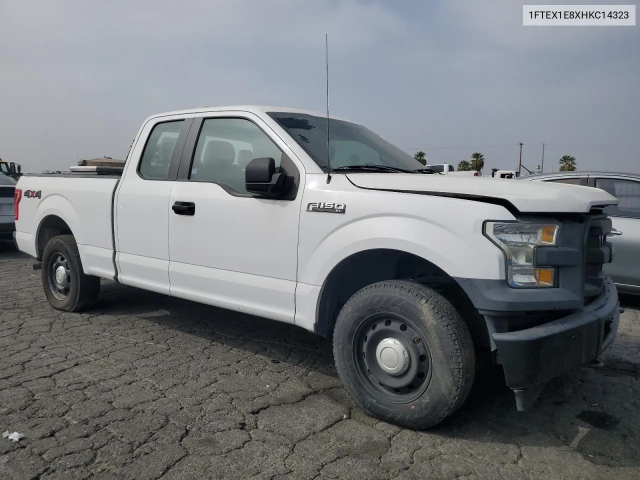 2017 Ford F150 Super Cab VIN: 1FTEX1E8XHKC14323 Lot: 73232834