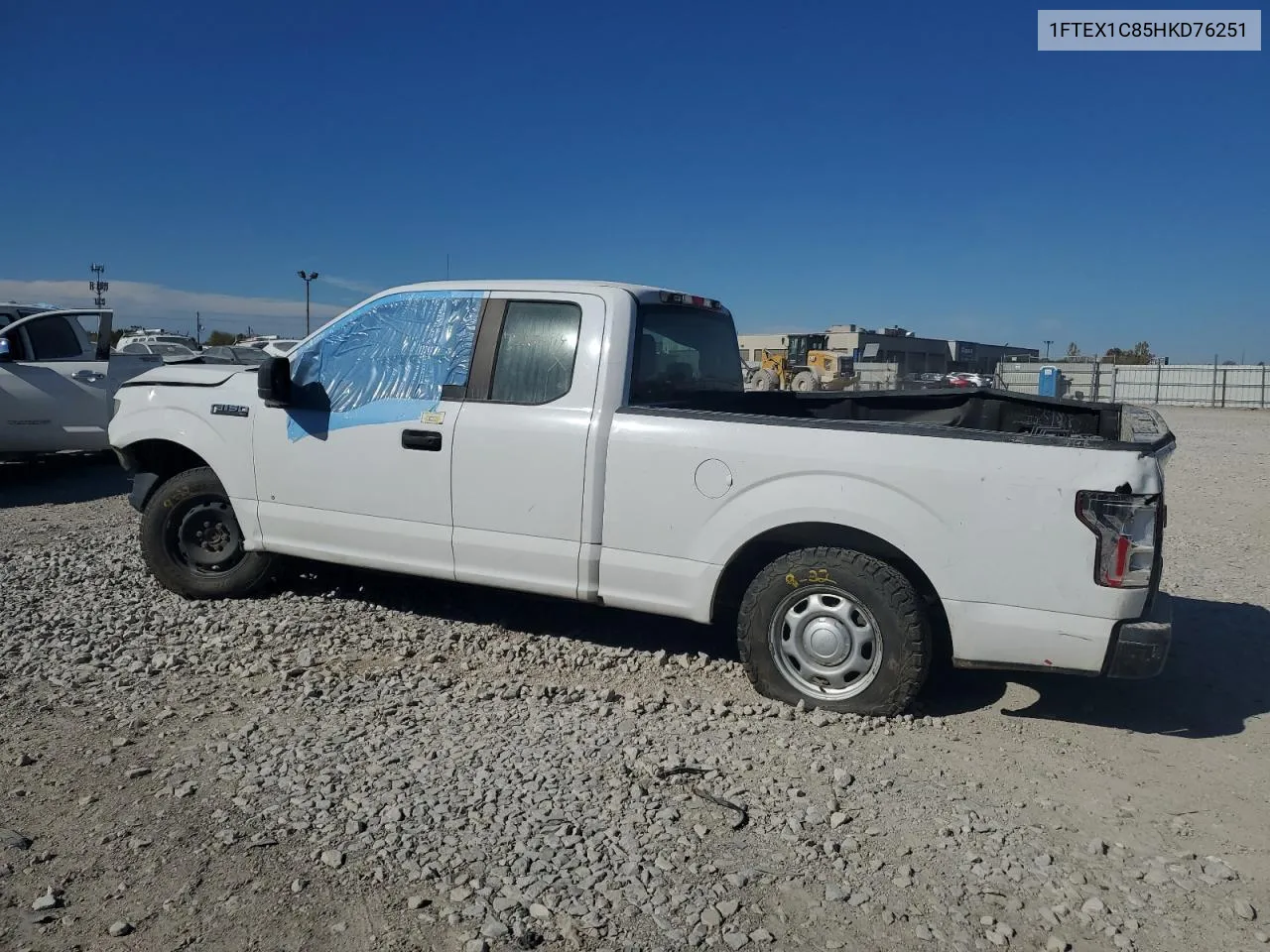 2017 Ford F150 Super Cab VIN: 1FTEX1C85HKD76251 Lot: 73254114