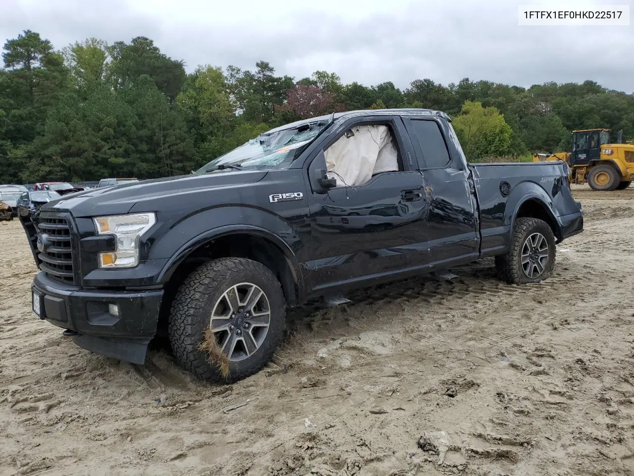 2017 Ford F150 Super Cab VIN: 1FTFX1EF0HKD22517 Lot: 73311674