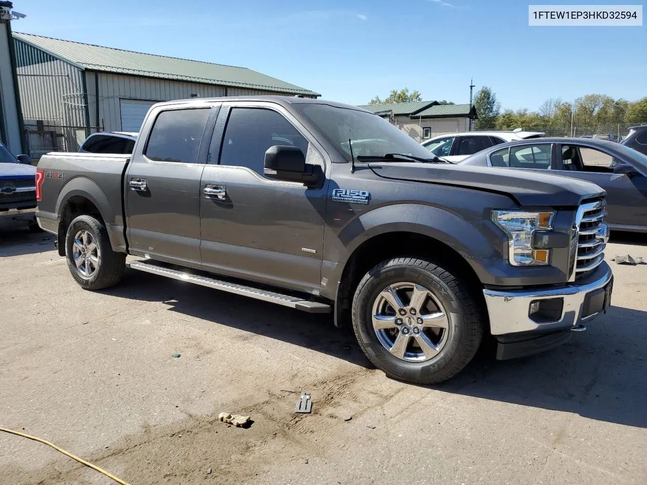 2017 Ford F150 Supercrew VIN: 1FTEW1EP3HKD32594 Lot: 73463814