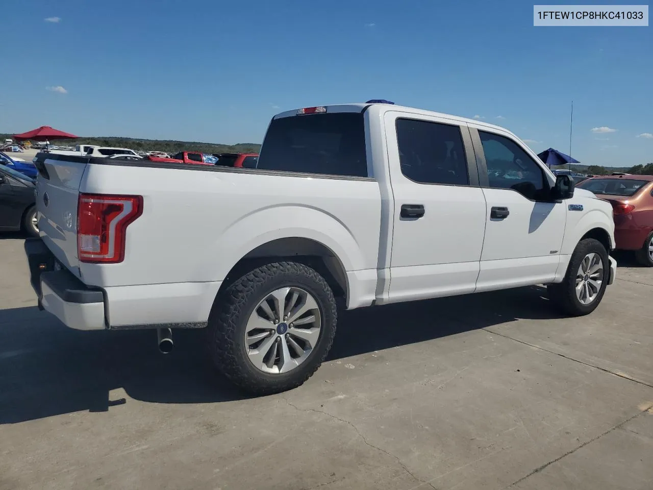 2017 Ford F150 Supercrew VIN: 1FTEW1CP8HKC41033 Lot: 73515934