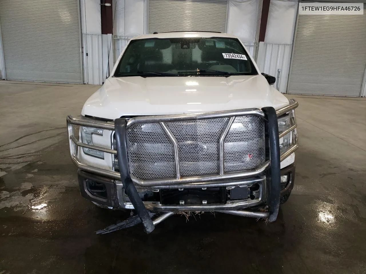 2017 Ford F150 Supercrew VIN: 1FTEW1EG9HFA46726 Lot: 73542434