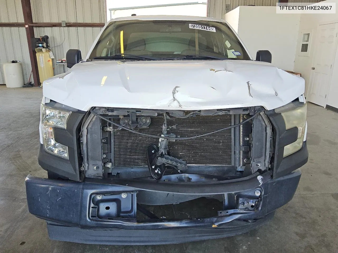 1FTEX1C81HKE24067 2017 Ford F150 Super Cab