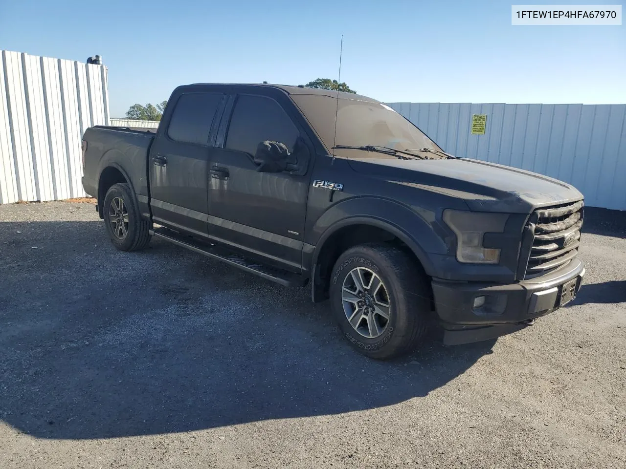 2017 Ford F150 Supercrew VIN: 1FTEW1EP4HFA67970 Lot: 73571154