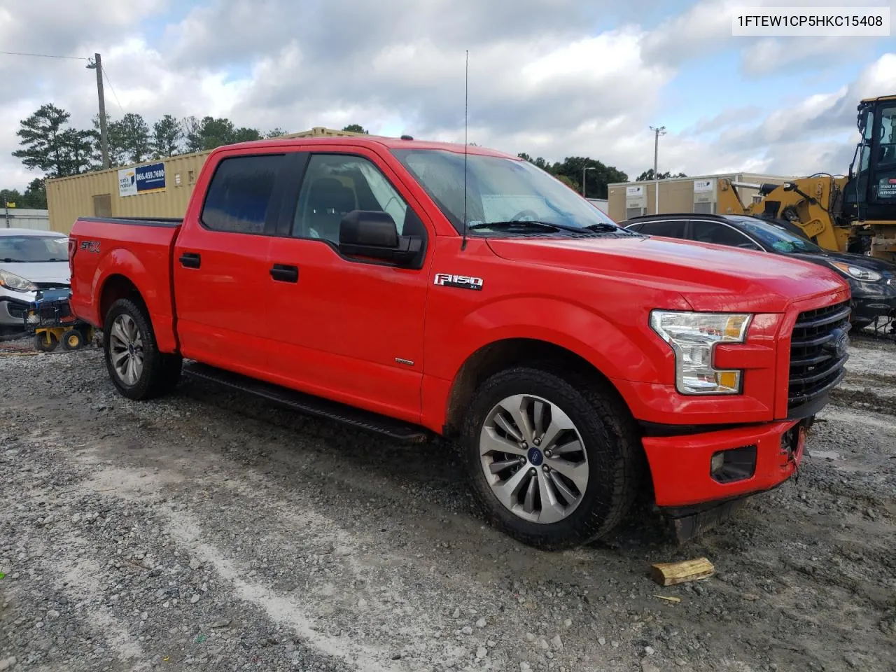 2017 Ford F150 Supercrew VIN: 1FTEW1CP5HKC15408 Lot: 73654834