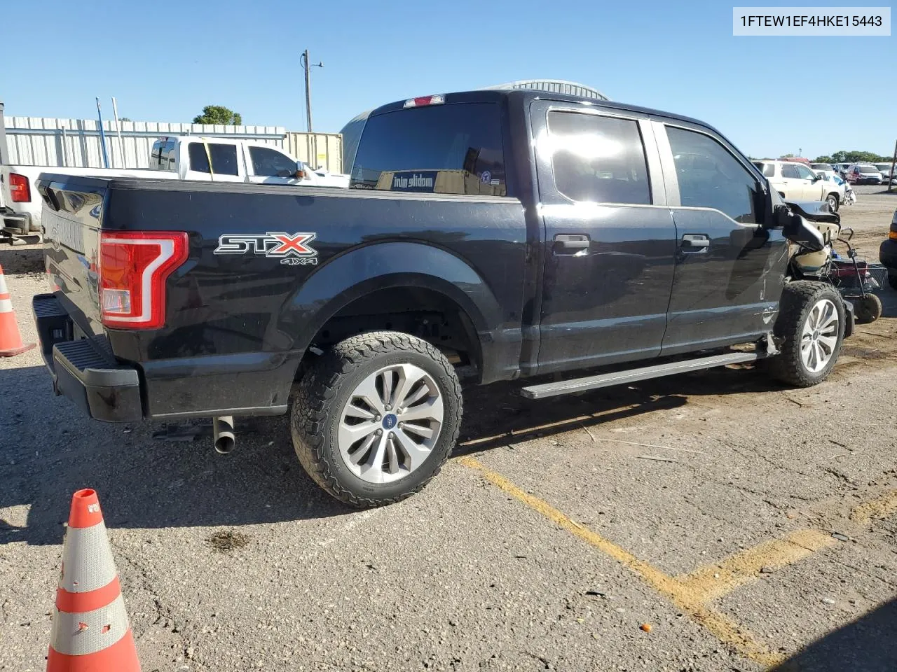 2017 Ford F150 Supercrew VIN: 1FTEW1EF4HKE15443 Lot: 73710424