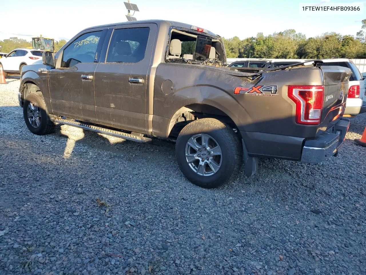 2017 Ford F150 Supercrew VIN: 1FTEW1EF4HFB09366 Lot: 73892984