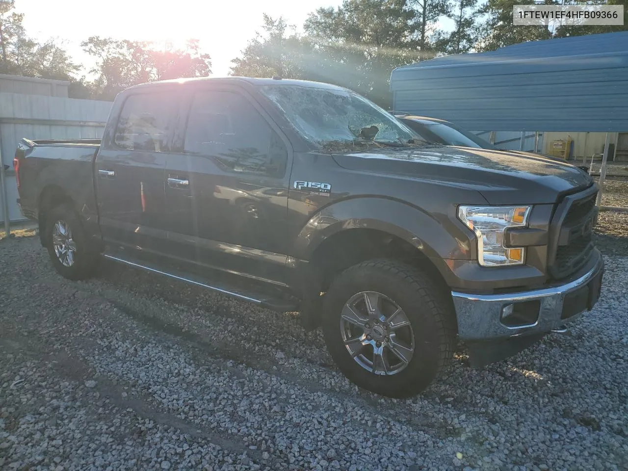 2017 Ford F150 Supercrew VIN: 1FTEW1EF4HFB09366 Lot: 73892984