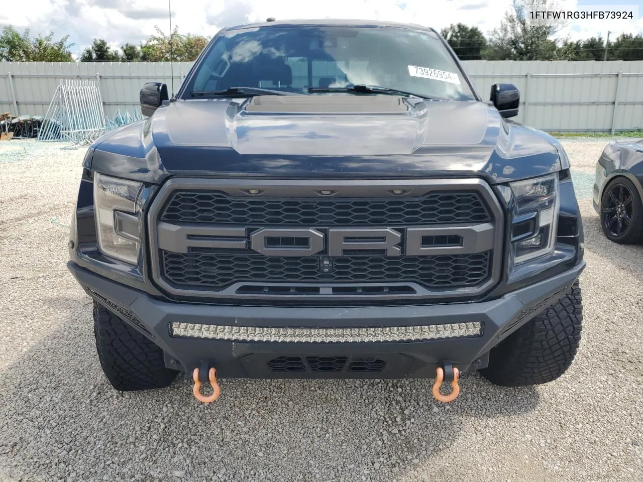 2017 Ford F150 Raptor VIN: 1FTFW1RG3HFB73924 Lot: 73926954