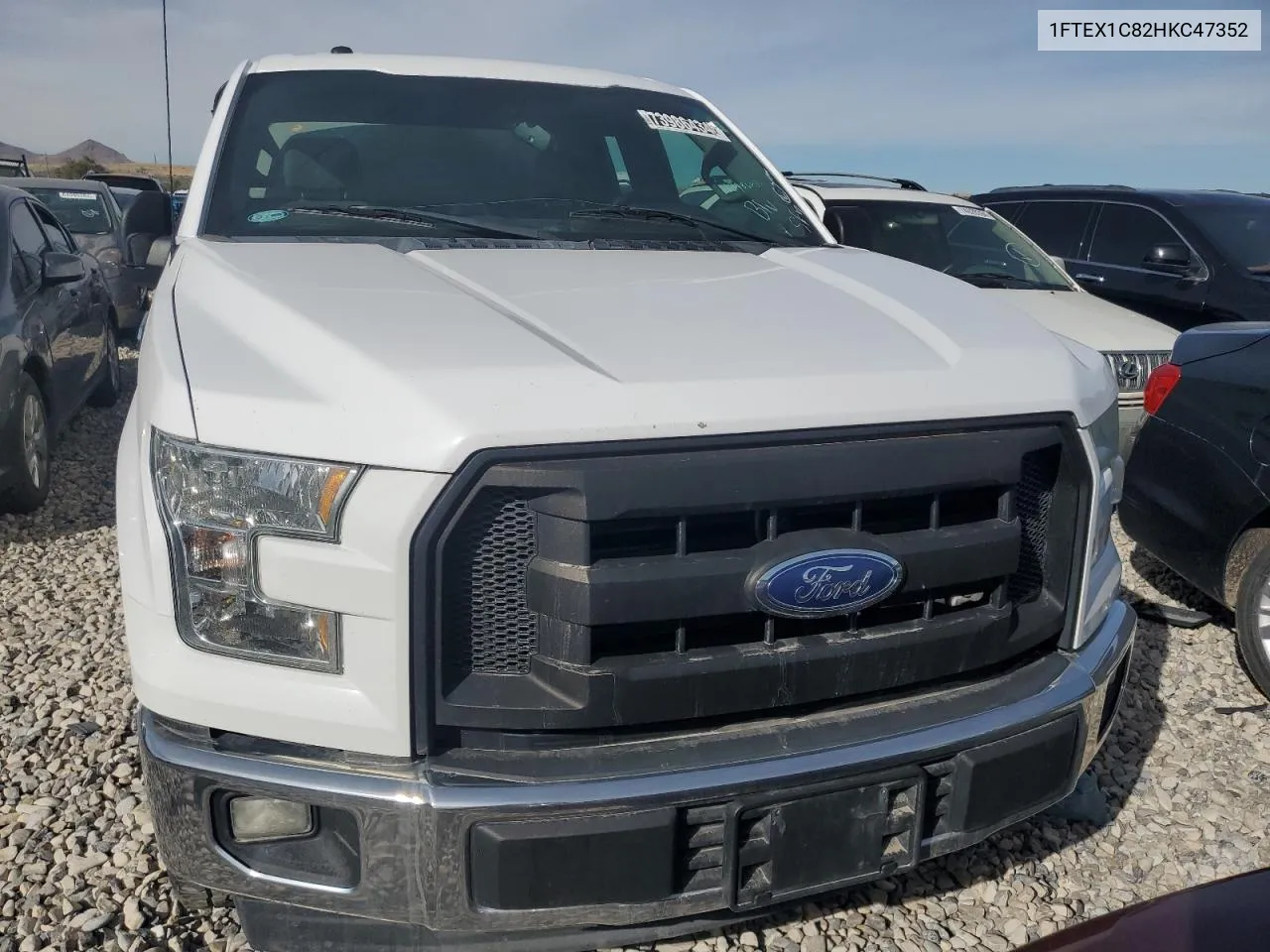 2017 Ford F150 Super Cab VIN: 1FTEX1C82HKC47352 Lot: 73986434