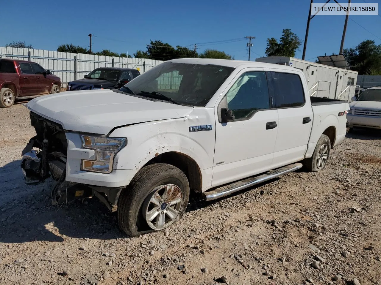 2017 Ford F150 Supercrew VIN: 1FTEW1EP5HKE15850 Lot: 74184364