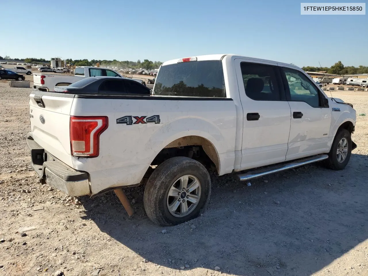 2017 Ford F150 Supercrew VIN: 1FTEW1EP5HKE15850 Lot: 74184364